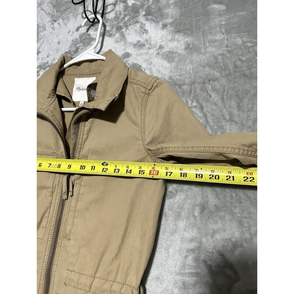 Madewell Fleet Dispatch Military Utility Jacket Womens XS Tan Granola Outdoors - Picture 5 of 8